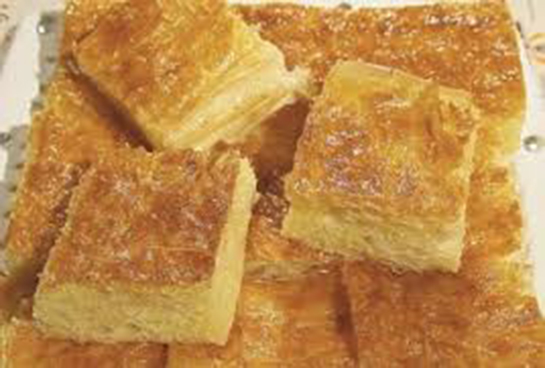 Baklava Yufkasından İrmikli Tatlı Tarifi ve Malzemeleri