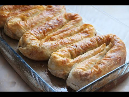 Baklava Yufkasından Kol Böreği Tarifi ve Malzemeleri