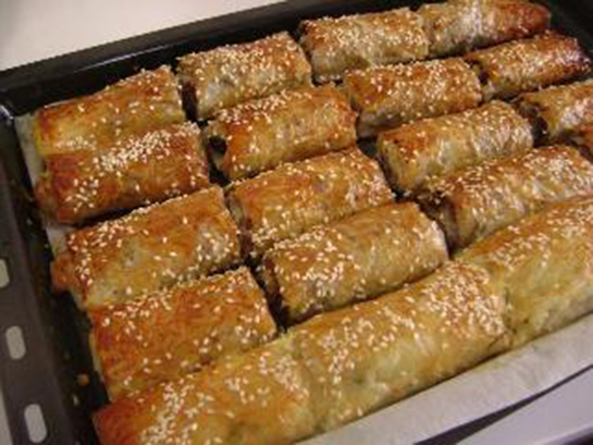 Baklava Yufkasndan Patatesli Brek