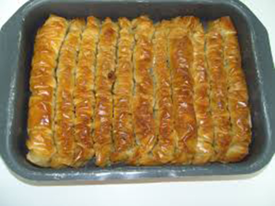 Hazr Baklava Yufkasndan Tatl